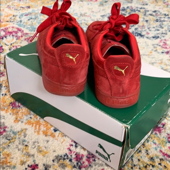 Suede classic Red puma - Picture 3 of 5